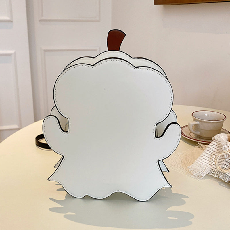 3D Halloween Character Bag - Cute Pumpkin & Ghost Crossbody Purse for Festive Fun