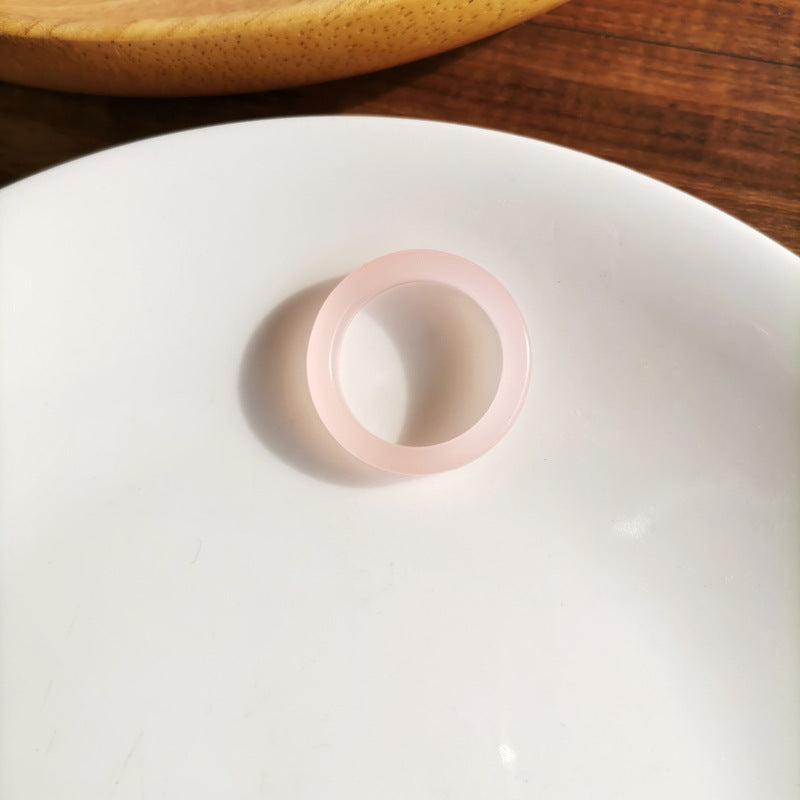 Söt flicka hjärta pekfingerring