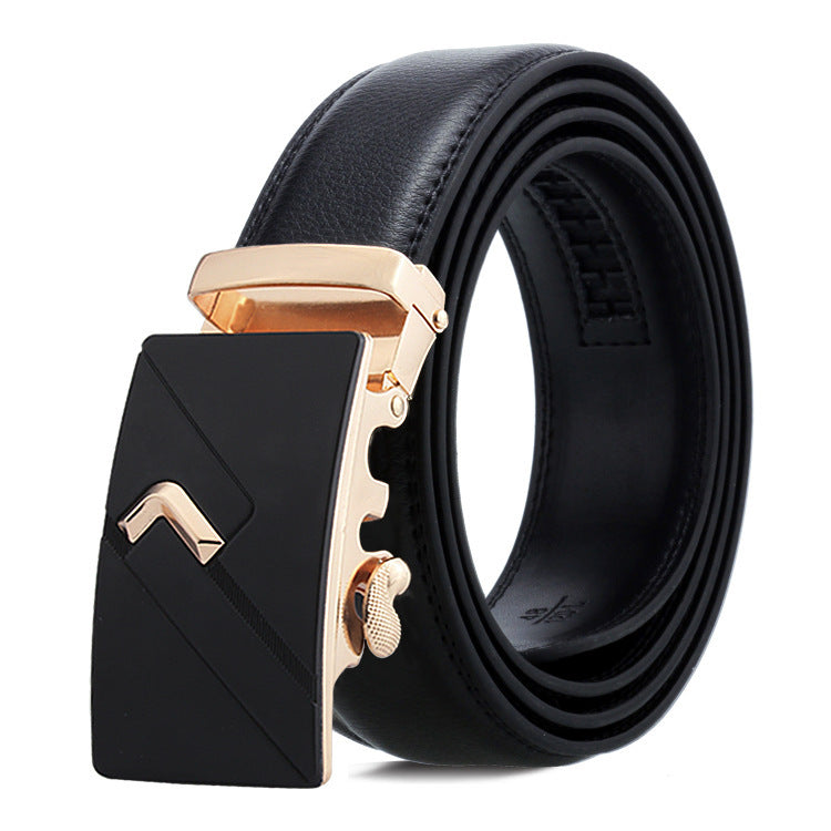 Men's Automatic Buckle Business Trouser Belt - Professional Efficiency