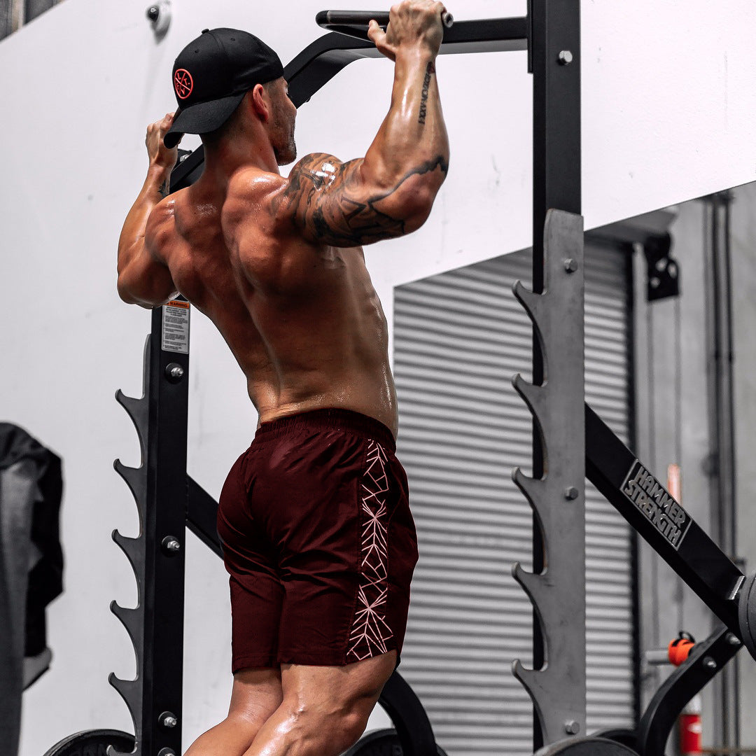 Mode Fitness Träning Löparbyxor För Män