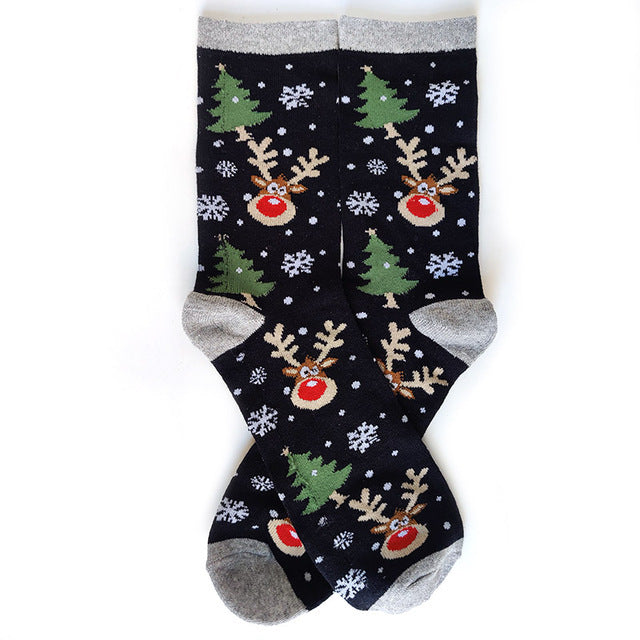 Ny jul män strumpor nyår rolig julgran