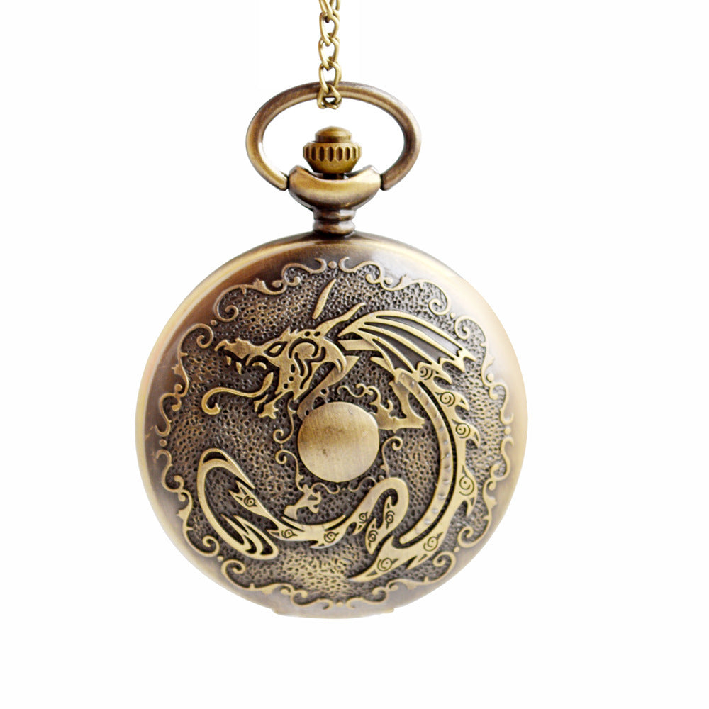 Dragon Bone Stone brittisk fickur Tillbehör för fritidskläder