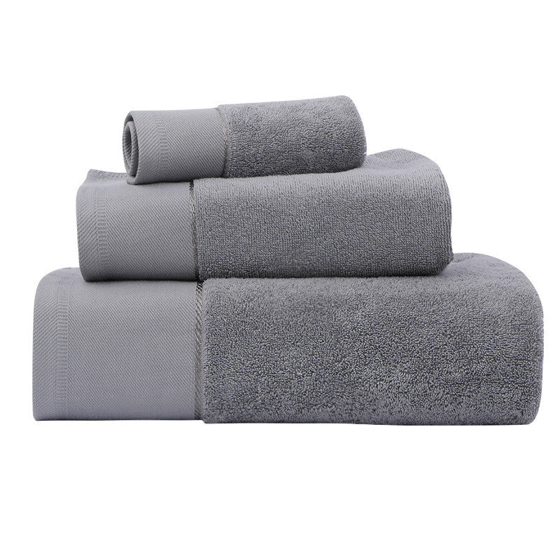 Serviette en coton, serviette cadeau absorbante, serviette de bain