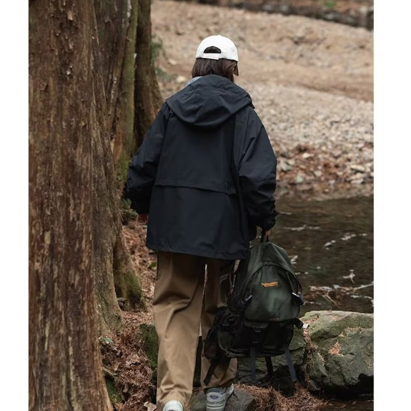 Veste à capuche d'extérieur pour hommes et femmes