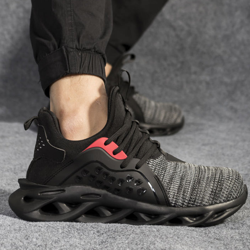 Oförstörbara Arbetsskor Sneakers Herr Anti-punktion Skyddsskor