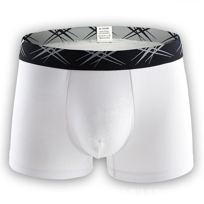 Herr U-konvexa sexiga boxershorts med medelhög midja