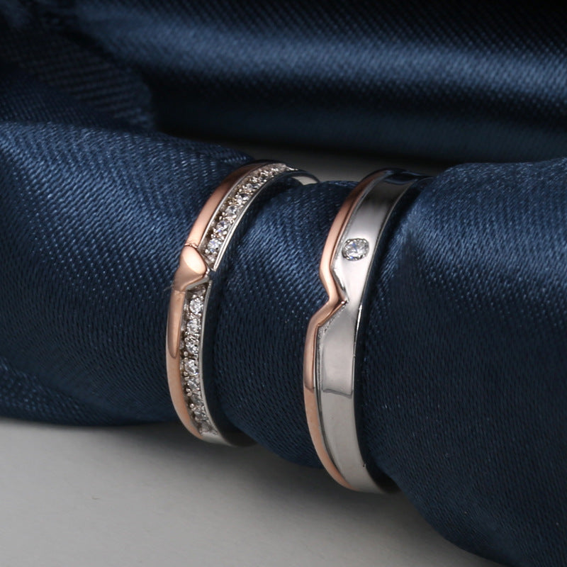 925 Sterling Silver romantiska parringar för män och kvinnor