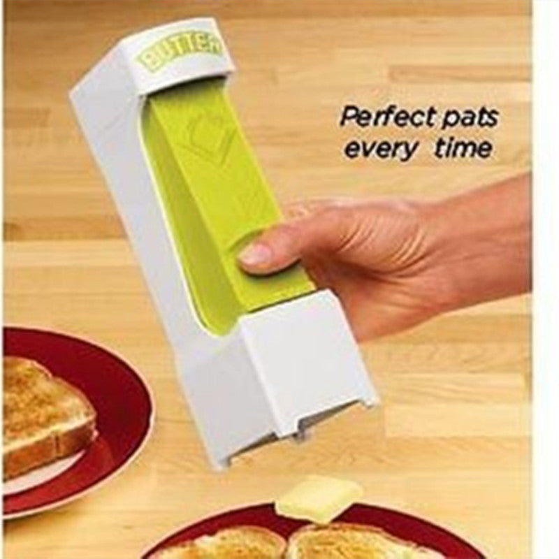 Stick Smörskärare Ostskivare Enknappsdispenser För Skärning Av Smör Förvaringslåda Ost Matlagning Biff Kökstillbehör
