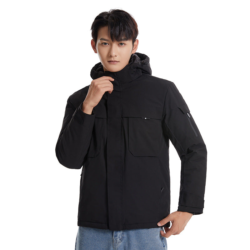 Veste de charge de chauffage intelligente pour hommes et femmes en hiver