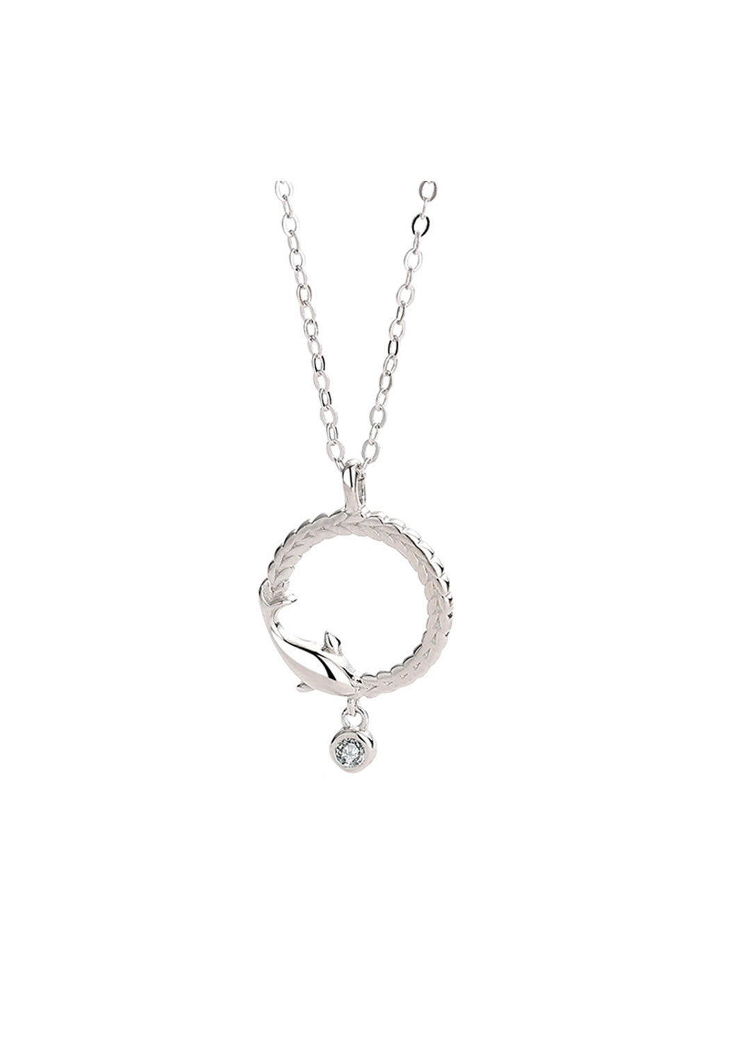 Sterling Silver Fish Couple Necklace - Matching Pair Jewelry
