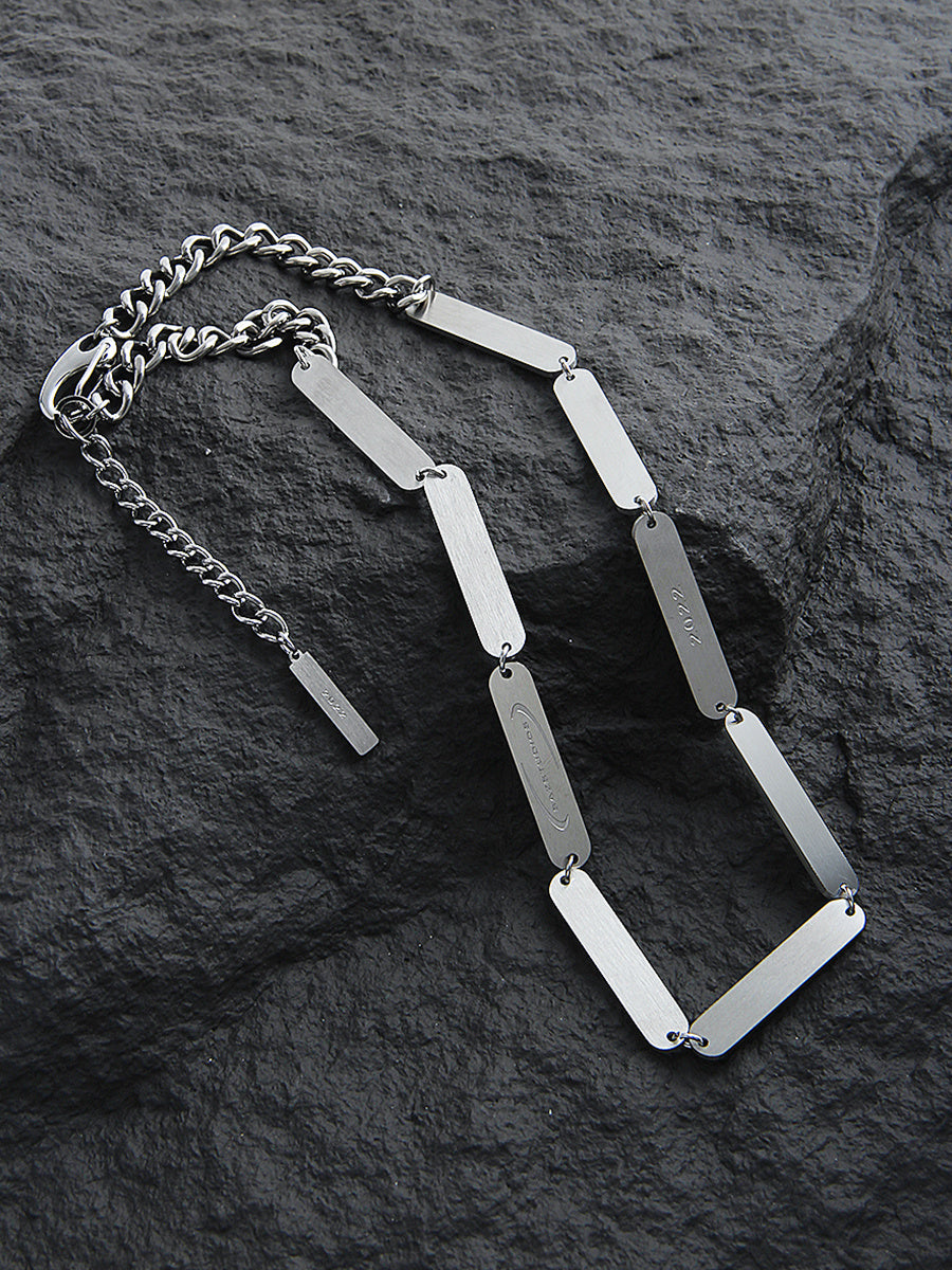 Collier d'épissage en métal pour hommes