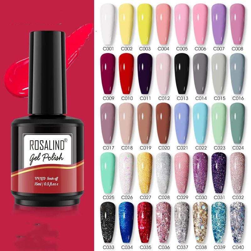 New Plant-Based Gel Nail Polish - 15ml - Convenient Application - Professional Quality - Eco-Friendly Formula