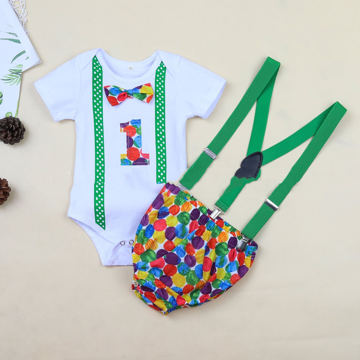 Children's Clothing Summer Collection - Baby Romper Birthday Edition