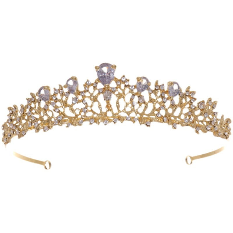 Fashion Wedding Dress Crown Hair Accessories - Optimerad