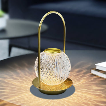 Lampe d'ambiance Portable en métal, lampe de chevet de chambre à coucher, décoration de maison