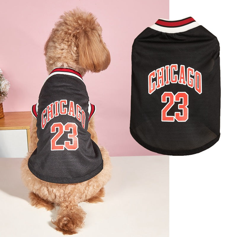 Vêtements pour animaux de compagnie, gilet de basket-ball, vêtements pour chien