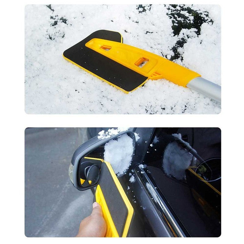 Ny stil Bil EVA snöskyffel Multifunktionell snöskyffel Lång stav Avisning Issopningsverktyg Snöborttagningsborste för vintern