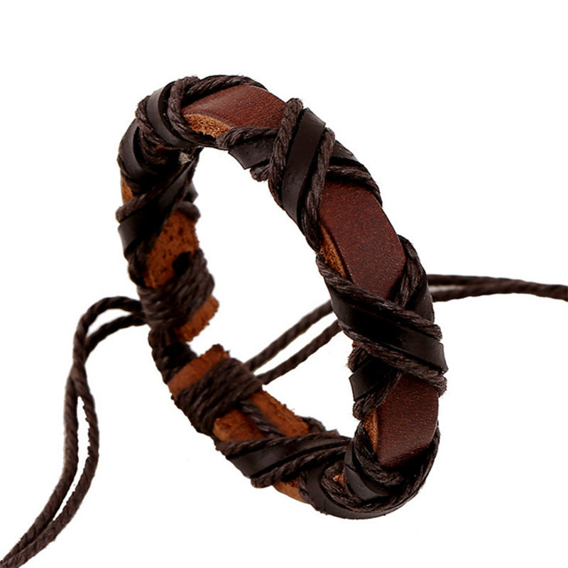 Asgard Crafted Leather Nordic Armband