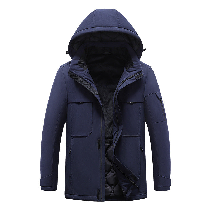 Veste de charge de chauffage intelligente pour hommes et femmes en hiver