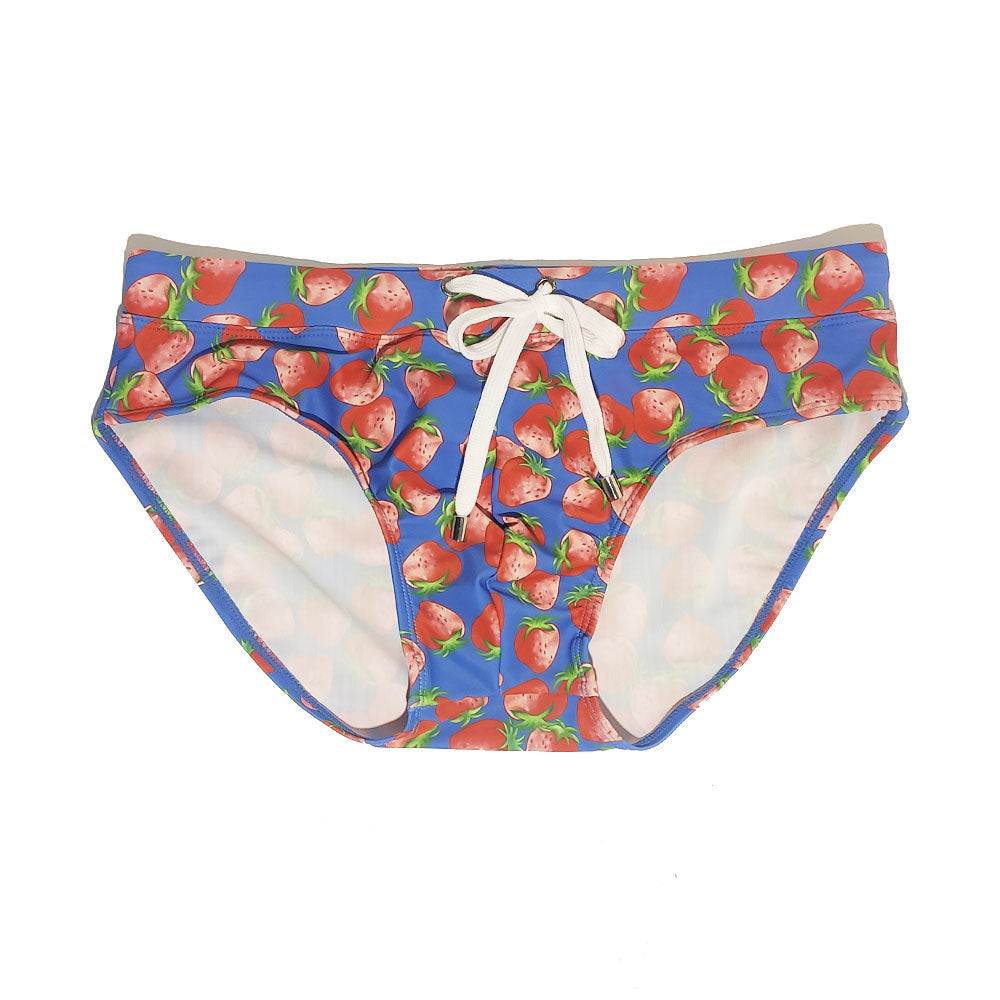 Slip fraise mignon et sexy pour hommes