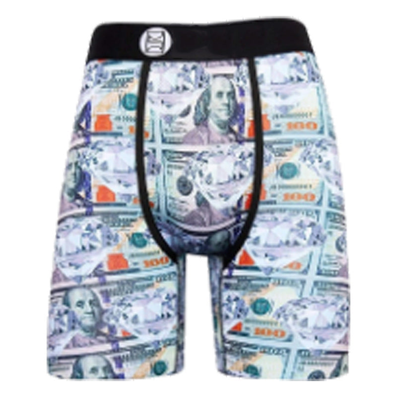 Tecknade tryckta pojkar boxershorts för män