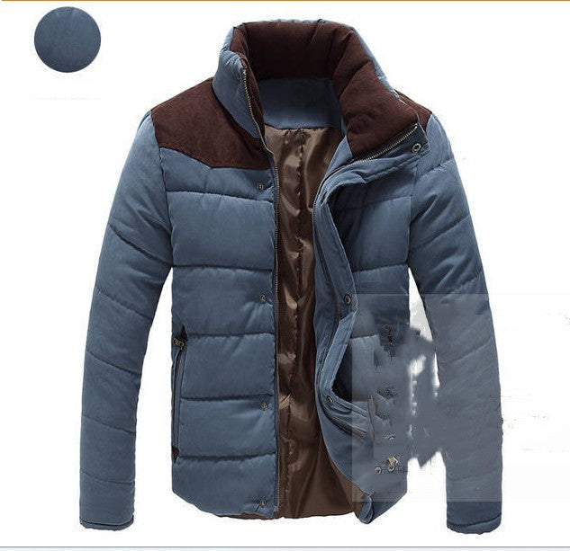 Warm Causal Parkas Man Ytterkläder Windbreak Jackor Kappor