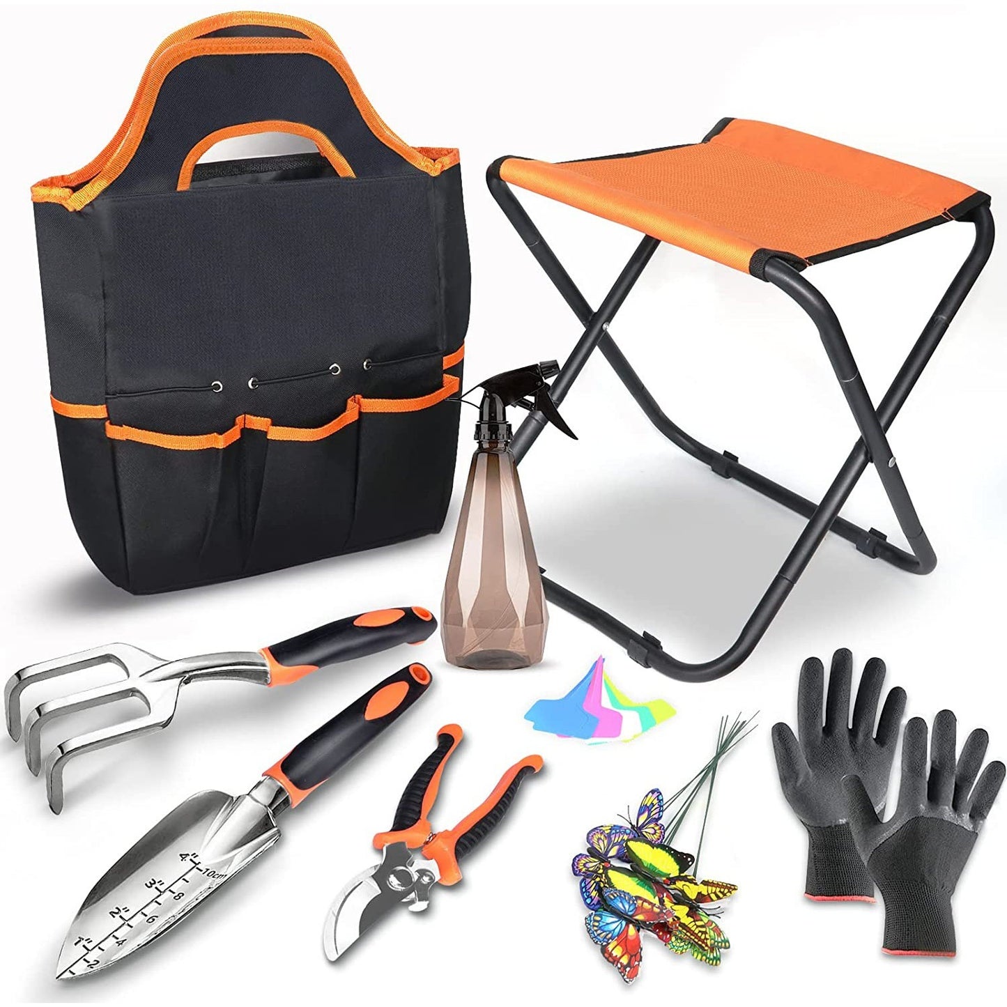 Ensemble d'outils de jardinage créatif en alliage d'aluminium