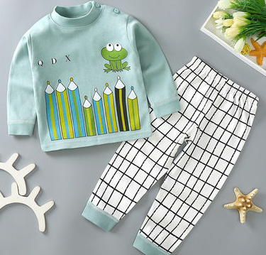 2 Baby Girl Pure Cotton 8 Underkläder Set 3 Månader Baby Boy 4 Höstkläder