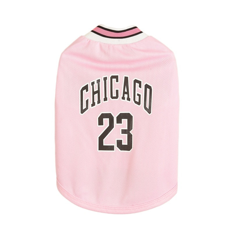 Vêtements pour animaux de compagnie, gilet de basket-ball, vêtements pour chien