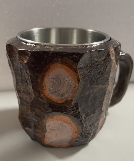400ml kaffemuggar i hartskristall med handtag, elegant falsk mineralkristallkopp för arbetsplats, heminredning, julklapp, köksredskap