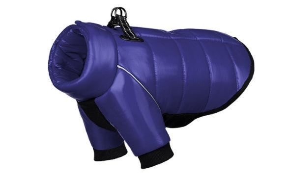 Animal de compagnie Anti-lumière chaud nouvel Article vêtements hiver chien doudoune imperméable animaux vêtements pour petits chiens