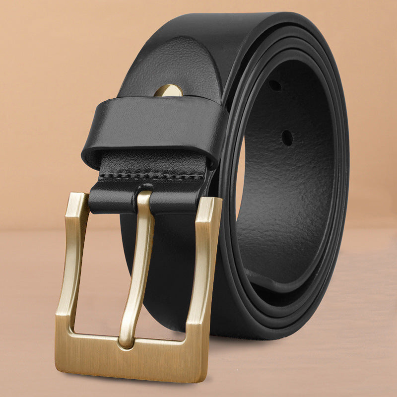 Men's Pin Buckle Business Casual Simple Belt - Effortless Professional