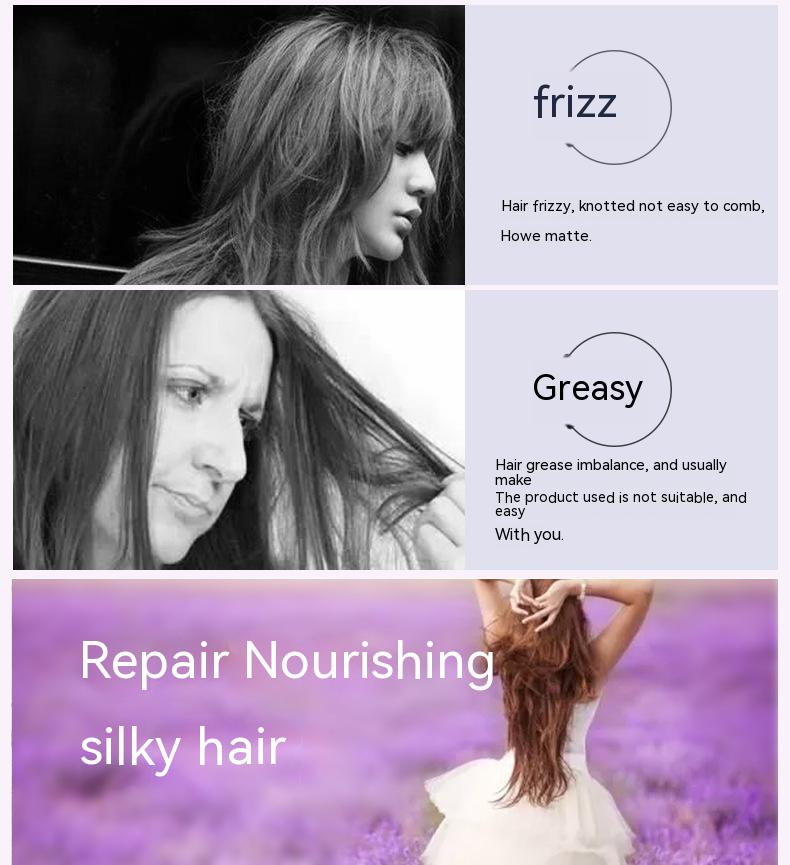 Lavendel Icke-ångad hårvård Nutrition Hårmask Multi-Effect Repair Manic Soft Hair Treatment Salva