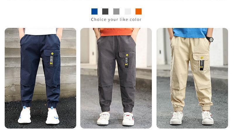 Pojkar Casual Byxor Vår- och Höstdekoration Body