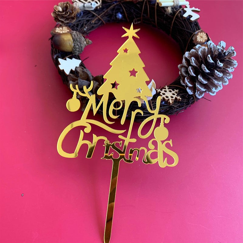 Préparez des décorations de gâteaux pour Noël