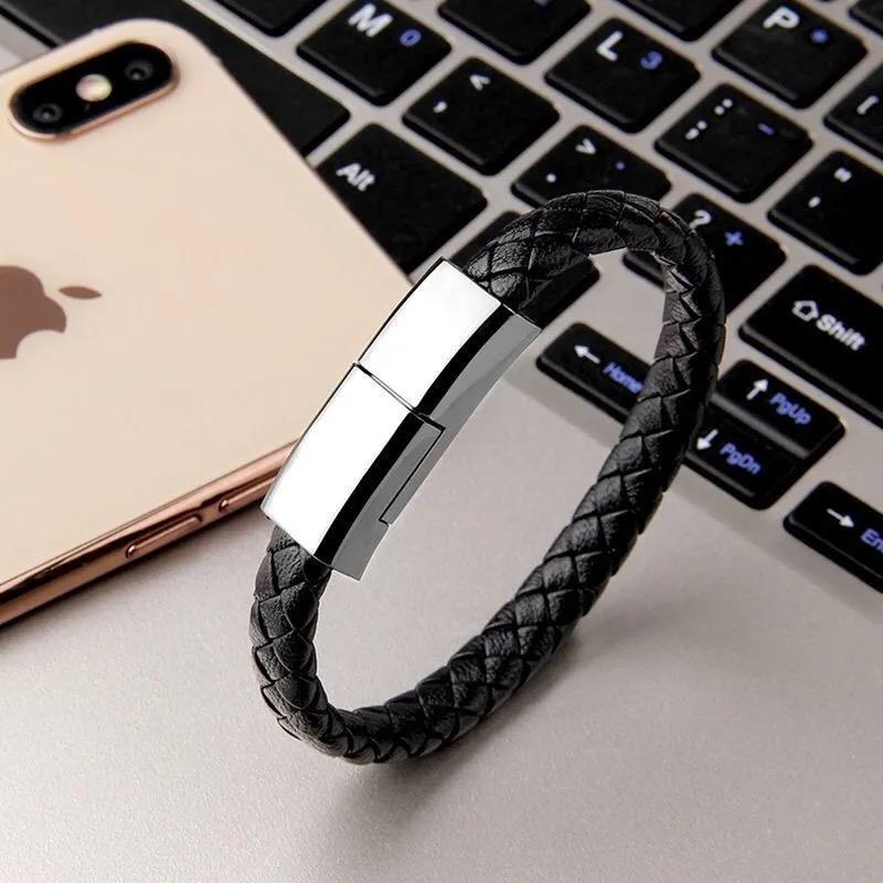 Kreativt armband Datakabel Armbandsslitage