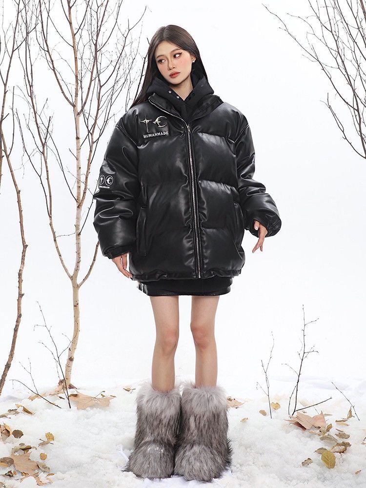 Épaissir les vêtements en coton manteau femmes