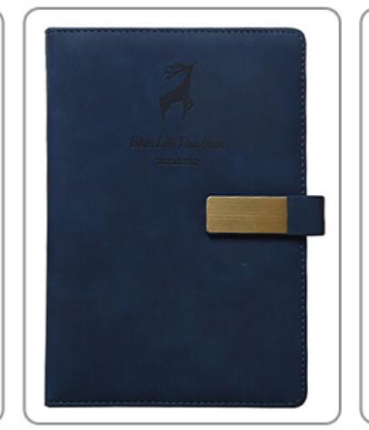 Läderliknande Business Office Notebook