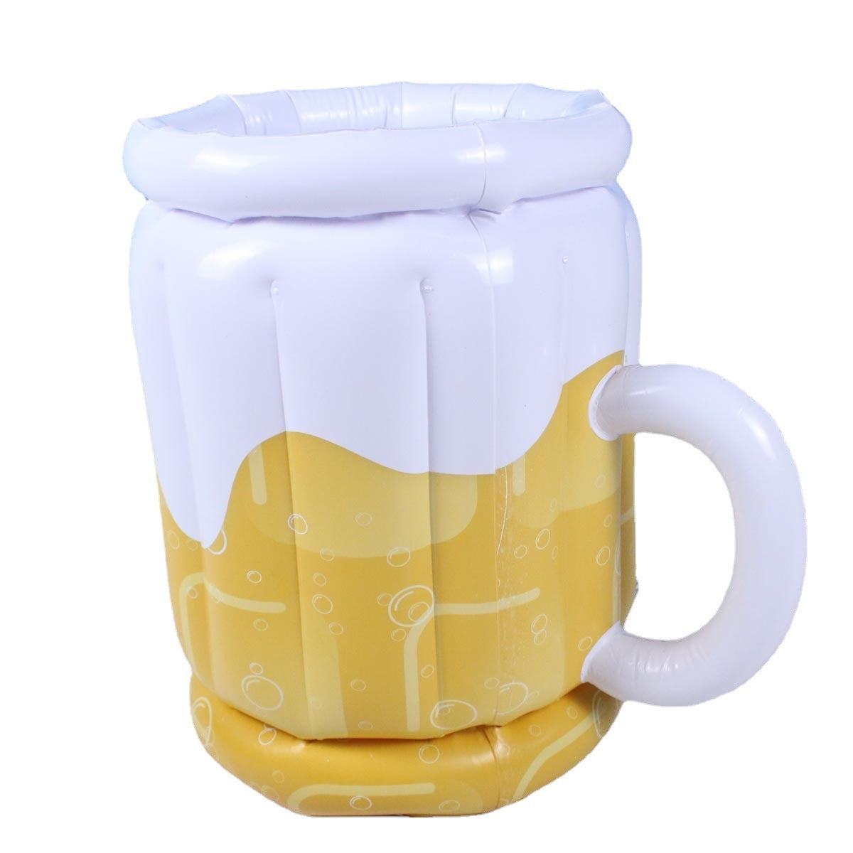 Inflatable Beer Mug Cooler Pool Float - Perfect for Summer Parties