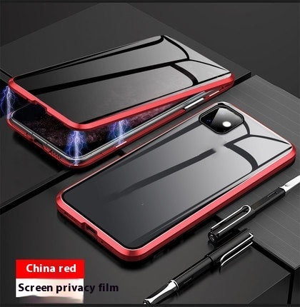 Anti-peep Magnetic Protective Shell Magnetic Privacy Glass Telefonfodral