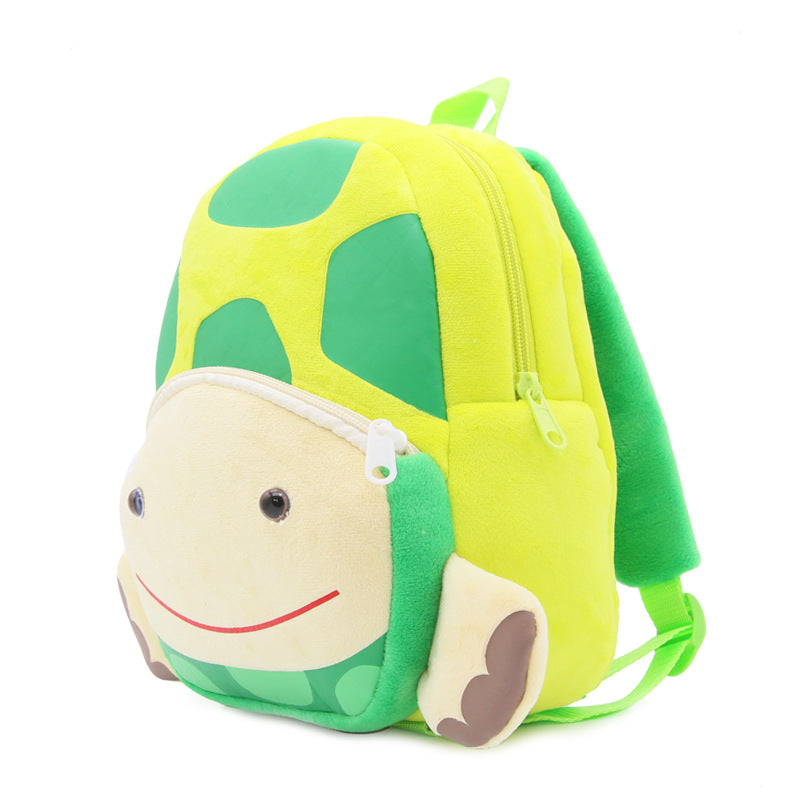 Mignon Zoo cartable pour enfants sac à dos en peluche Animal tortue