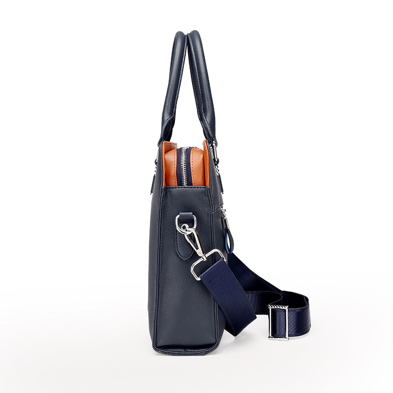 Sac en cuir décontracté à une épaule Messenger Document officiel