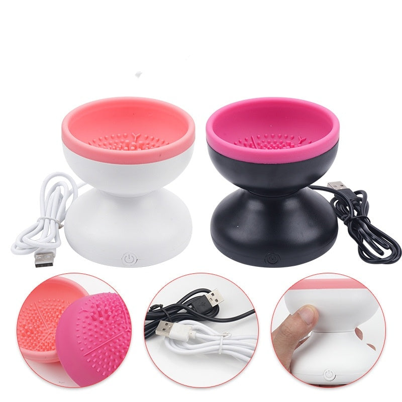 Electric Makeup Brush Cleaner - 80r/min 9-8.8cm ABS Silicone | 200g Portable Automatic USB