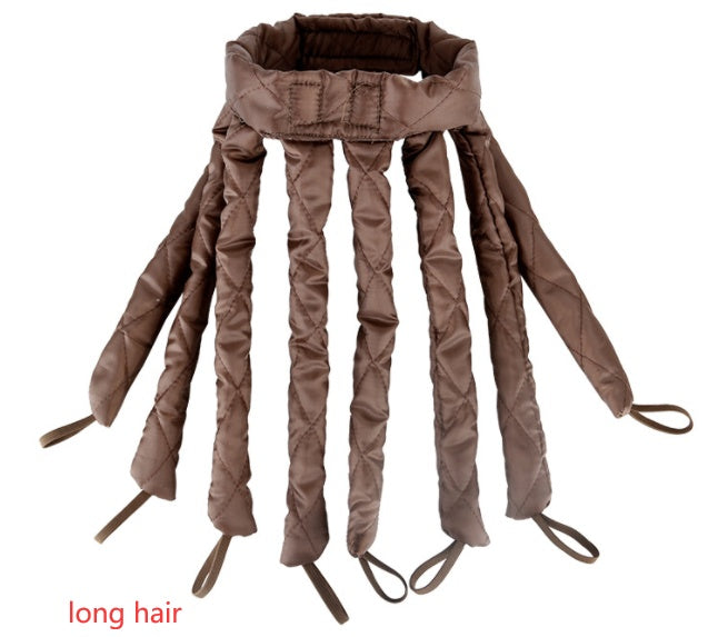 Heatless Hair Curlers - Silk Ribbon Headband Hair Rollers DIY Styling Tool for Women