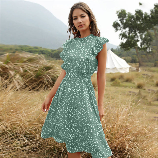 ROBE LONGUE EN CHIFFON D'ÉTÉ POUR FEMMES Robes Maxi