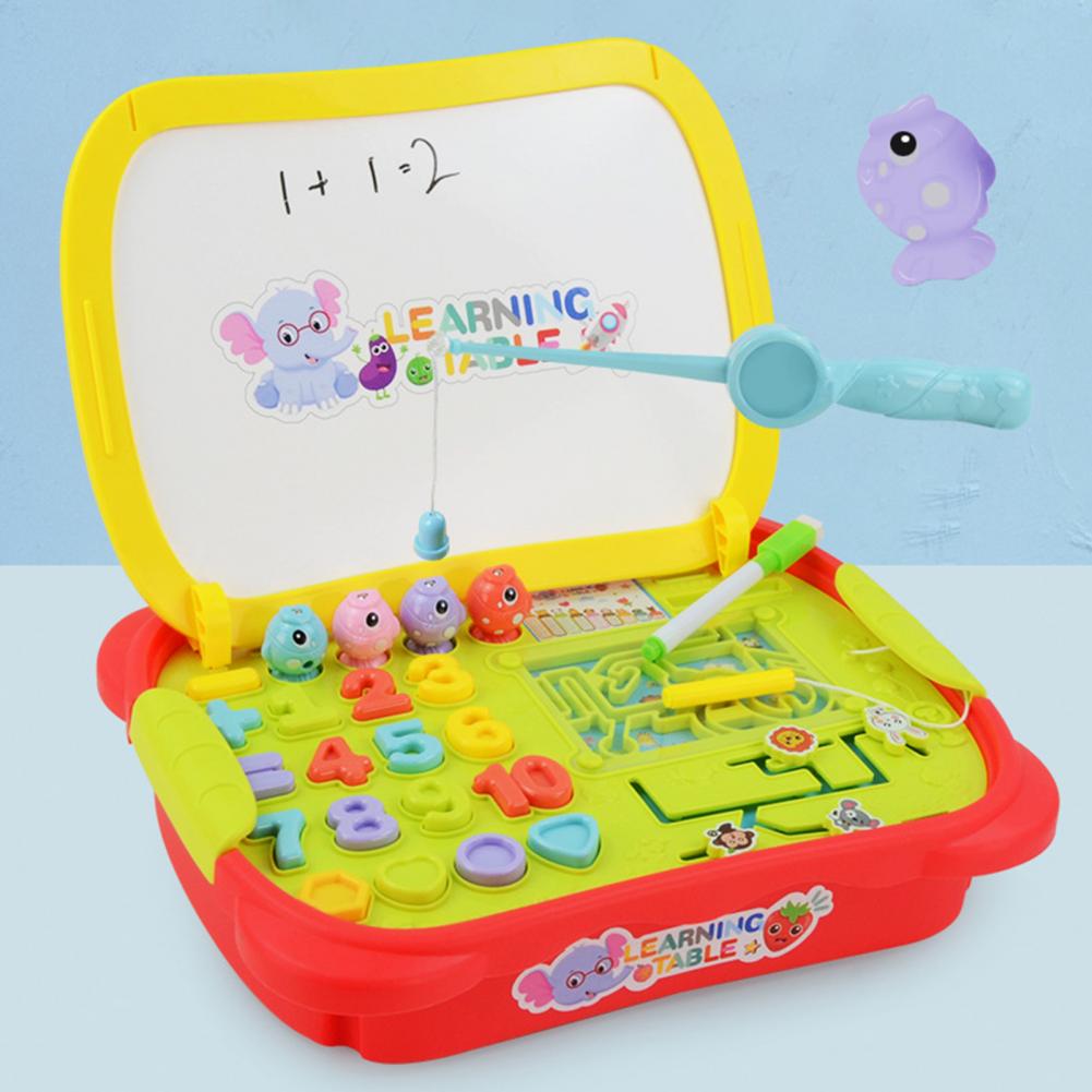 Table d'apprentissage multifonctionnelle de Puzzle pour le jouet d'éducation précoce de bébé à la maison