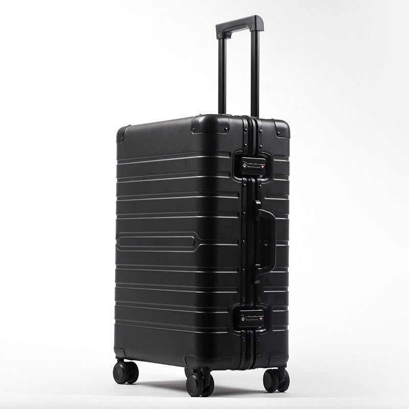 All Aluminium Magnesium Alloy Trolley Case Universal Wheel Metal Box