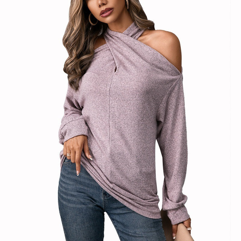 Off-shoulder Sweater - Stylish & Comfortable