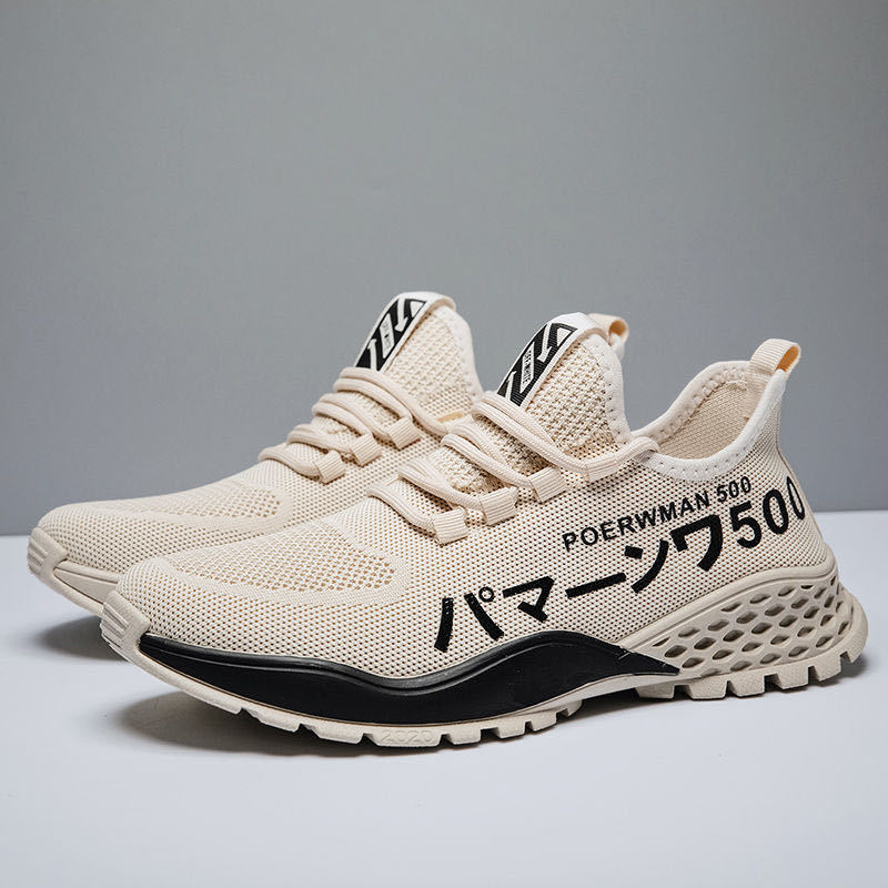 Herr Sneakers Mesh Sportskor