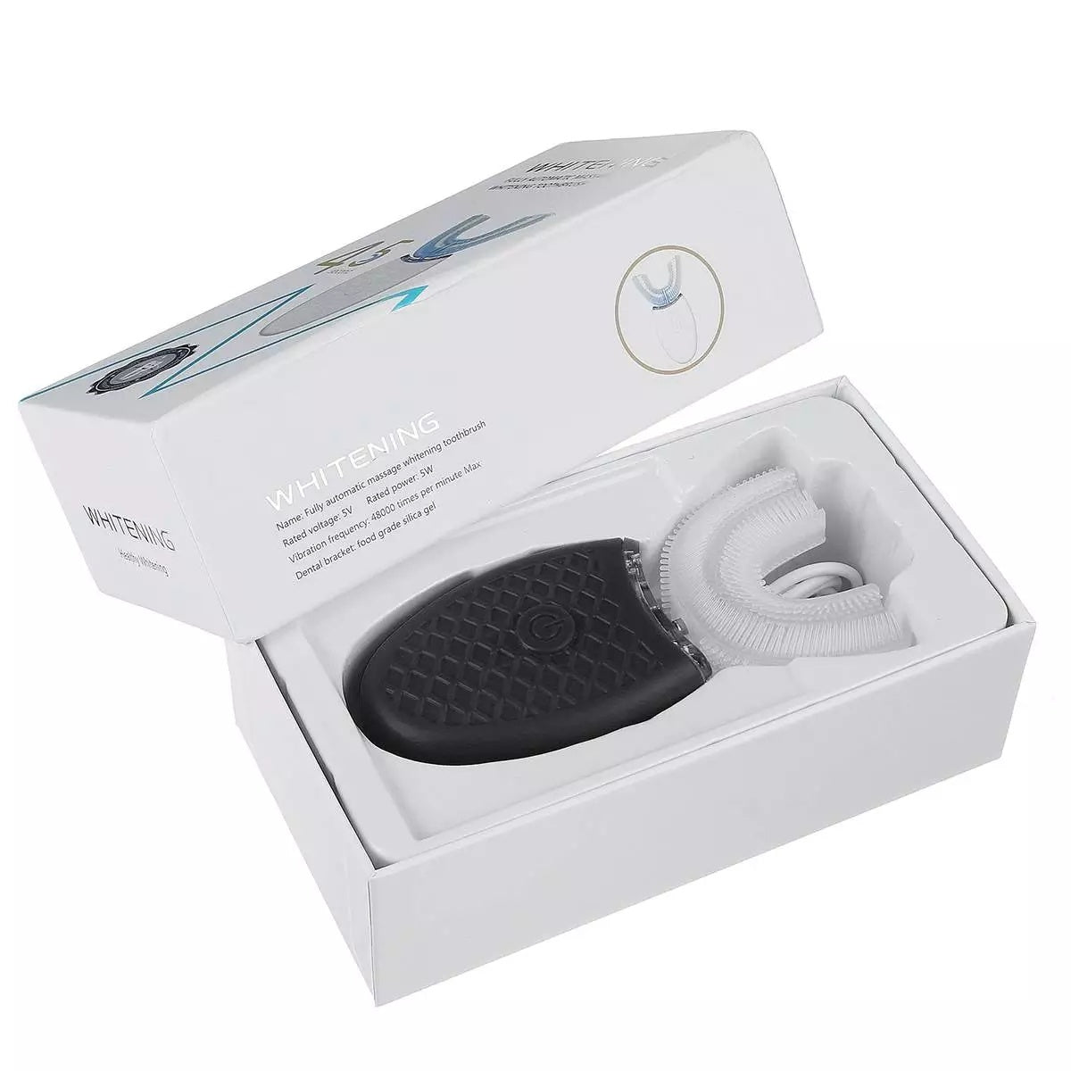 Electric Children's Toothbrush U-Shaped Toothbrush Suitable for Children and Adults IPX8 Waterproof